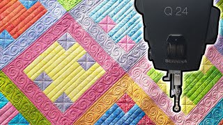 How To Quilt It  Ideas And Through Process  Longarm Quilting [upl. by Refanej]