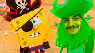 Agora o Bob Esponja decidiu virar pirata só pra encontrar o tesouro [upl. by Adamson]