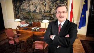 Bronisław Komorowski kandydat na urząd prezydenta RP [upl. by Enyala759]