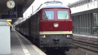 Deutsche Reichsbahn BR 131 Hannover HBF 2012 HD  German nazi train seen in Hannover May 2012 [upl. by Jar]