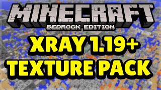 The BEST 119 MCPE Xray Texture Pack MCPE Xbox PC Playstation [upl. by Kcirad]