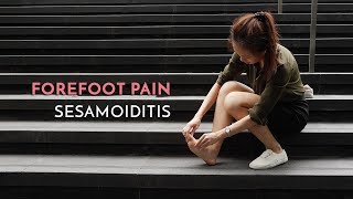 Forefoot Pain  Sesamoiditis  Podiatrist Georgina Tay East Coast Podiatry [upl. by Macilroy]