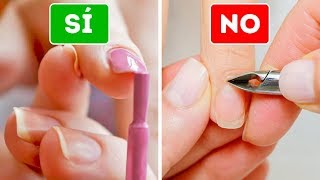 9 Errores de manicura que no sabías que estabas cometiendo [upl. by Nanreik]