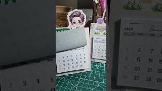 Mini calendar design customized teachersday diycrafts diy customised diyhandmade howto [upl. by Atibat]