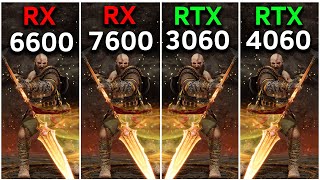 RX 6600 vs RTX 3060 vs RX 7600 vs RTX 4060  Test in 17 Games at 1080p  RYZEN 7 5700X3D  2024 [upl. by Dareece]