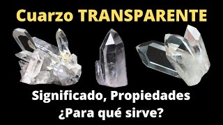 Cuarzo Transparente ¿Para qué sirve Significado y Propiedades del cristal [upl. by Amethist]