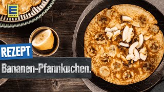 BananenPfannkuchen  Leckeres Pfannkuchen Rezept [upl. by Edward]