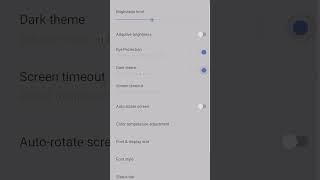 Dark Theme on your display mobaile smartphone shortvideo [upl. by Aiset931]