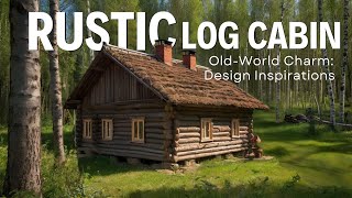 Rustic Old Log Cabin  Finding Inspiration in Rustic Cabin Interior and Exterior [upl. by Orose]