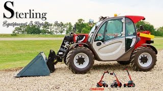 Manitou MLT 625 Telehandler Overview by Sterling Equipment amp Repair [upl. by Nhaj]