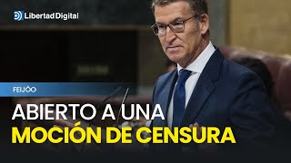 Feijóo abierto a presentar una moción de censura [upl. by Hallsy]