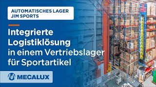 Integrierte Logistiklösung für ein Lager für die Verteilung von Sportartikeln [upl. by Upton]