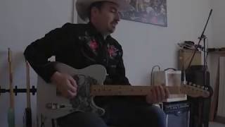 Brad Paisley  Bucked Off  Guitar Solo  TAB [upl. by Ttnerb]