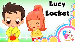 Lucy Locket Lost Her Pocket With Lyrics  English Kids Nursery Rhyme  Song For Children [upl. by Dirk]