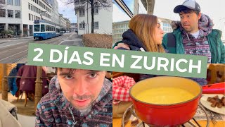 VLOG DOS DÍAS COMIENDO SIN PARAR EN ZURICH SUIZA [upl. by Natsyrt]