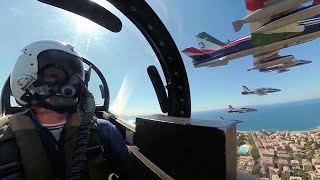 Italian Air Force  Aerobatic Team Frecce Tricolori  Air Show 2023  Highlights [upl. by Royden]