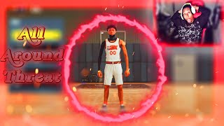 THE NEW BEST BUILD IN NBA 2K22  GAME BREAKING ALL AROUND THREAT DEMIGOD BUILD😱 [upl. by Eikciv]