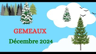 ♊GEMEAUX  DECEMBRE 2024  ARGENT A VENIR [upl. by Holli]