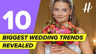 Top 10 Wedding Trends for 2025 amp Beyond REVEALED [upl. by Niwled]