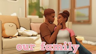 Meet Our Little Family Sims 4 Growing Together Ep1⭐️ thesims4 roleplay [upl. by Rednas341]