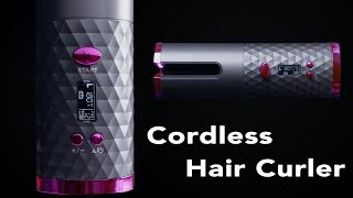 AutoRotating Cordless Hair Curler  MagicTrend [upl. by Chris]