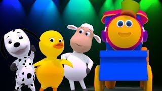 Bob il treno Animal Sounds Canzone  Animals Dance  Songs For Childrens  Bob The Train [upl. by Sup182]