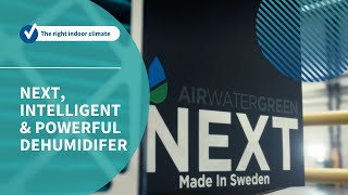 Introducing NEXT  Industrial dehumidifier by Airwatergreen [upl. by Prosperus507]