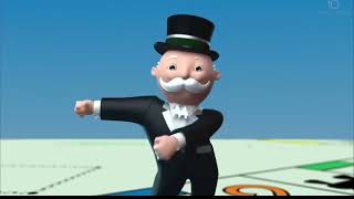 monopoly man flossing for 1 minute with no volume [upl. by Zoi]