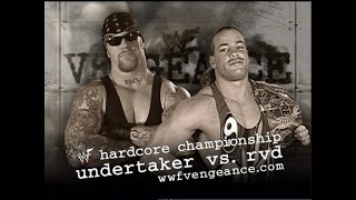 Story of The Undertaker vs RVD  Vengeance 2001 [upl. by Rim]