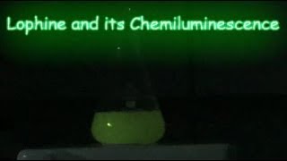 Synthesis and Chemiluminescence of Lophine [upl. by Eirojram682]