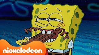 SpongeBob  SpongeBob verkauft Schokolade  weitere KultEssensmomente  Nickelodeon Deutschland [upl. by Atilef]