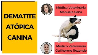 DERMATITE ATÓPICA CANINA Como identificar e fazer o tratamento [upl. by Harmonie]