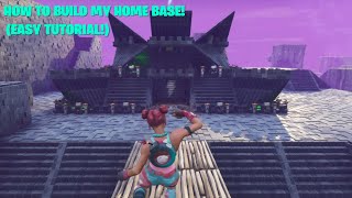 How To Build My STW Base Easy Tutorial  Fortnite Save The World [upl. by Yllim]