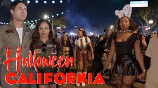 🇺🇸 ITS BACK 2 hours Walking West Hollywood Halloween Carnaval 2023  Los Angeles California 4K [upl. by Leiram]