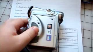 Canon Elura 50 Mini DV handheld Camcorder review [upl. by Araccat]