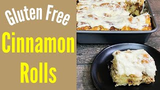 GLUTEN FREE CINNAMON ROLLS  Caputo Gluten Free Flour Recipe [upl. by Irpak]