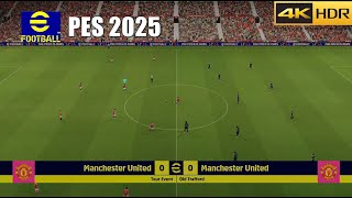 EFootball 2025 PS5 Next Gen Gameplay 4K HDR 60FPS [upl. by Grefer]