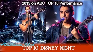 Alejandro Aranda “Remember Me” from Coco HIS OWN ARRANGEMENT American Idol 2019 Top 10 Disney Night [upl. by Duwe679]