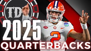 2025 Quarterback Class Rankings Scouting Film Breakdown Ontheradar prospects [upl. by Elletnahc]