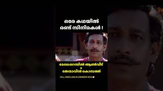 തേന്മാവിൻ കൊമ്പത്ത് കോപ്പിയടിയോ 😳  Thenmavin Kombathu Melepparambil Aanveedu Copy Movie  shorts [upl. by Nelleeus]