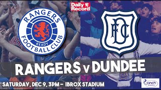 Rangers v Dundee live stream TV and kick off details for Scottish Premiership clash [upl. by Lehcir]