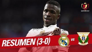 Resumen de Real Madrid vs CD Leganés 30 [upl. by Florian]