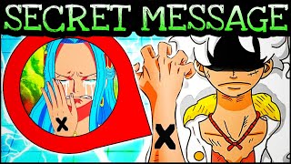 ANO ANG SECRET MESSAGE NI VIVI SA STRAWHAT PIRATES  One Piece Tagalog Analysis [upl. by Nirmak990]