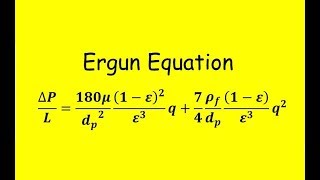 Ergun Equation  Example [upl. by Perni]