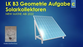 LK Prüfungsteil B3 Mathe Abi NRW 2022 vektorielle Geometrie Aufgabe c Wolkenkratzer [upl. by Legna]