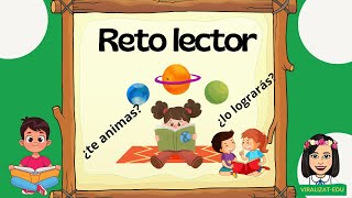 RETO DE LECTURA PARA PRIMER GRADO  RETO LECTOR 1º [upl. by Odlamur]