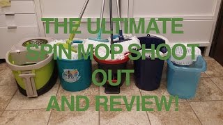 Spin Mop Review and Spin Mop Comparison  Watch This Before You Buy [upl. by Nosnarb]