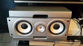 SONY DHCFL7D SPEAKERS 60 WATT 2 WAY  1 [upl. by Illah]