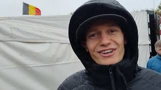 Interview Mikkel Haarup  impressive speed at Matterley Basin MXoN [upl. by Cutlerr]