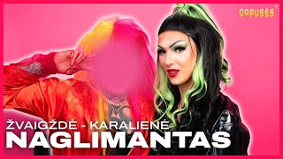 NAGLIMANTAS TAPO DRAG KARALIENE  DRAG MAKIAŽO TRANSFORMACIJA  IR 3 DRAMATIŠKI ĮVAIZDŽIAI 💄 [upl. by Osbert]